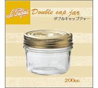 CONSERVE Bocal à visser en verre complète Le Parfait Familia WISS 200g