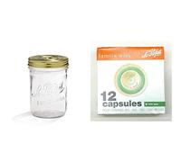 Le Parfait - Pack de 6 Terrines Familia Wiss - 750g & familia wiss - Boite de 12 capsules Familia Wiss - 100mm - Vert