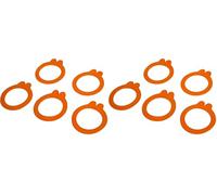 Le Parfait - Sachet de 10 rondelles 2 Oreilles Super - 85mm, Orange