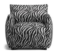 Le Petite Fauteuil Zebra/Noir/Blanc