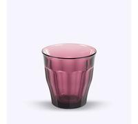 Le Picardie - Verre Gobelet 25 n verre trempé prune DURALEX