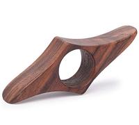 Le Porte Page du Livre - Pouce en Noyer Naturel, Marque-pages Fait à la Main - Porte Livre - Pupitre de Lecture - Support Livre - Accessoire Livre - Cadeaux des Amateurs des Livres (Large - 24mm)