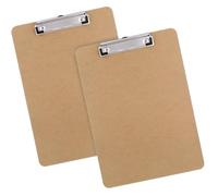 Le presse-papiers, Presse-papiers 1/2 pièces en panneaux durs 8.9x12.4 pouces, fournitures scolaires et de bureau à profil bas(2Pcs)