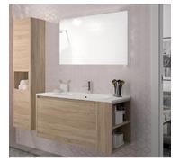 LE QUAI DES AFFAIRES Ensemble salle de bain VESNA - Chêne blanchi