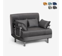 LE ROI DU RELAX Deborah Twin Lux - Gris foncé