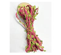 Le ruban de ruban, 5M bricolage chanvre corde feuille hessienne Jute ficelle toile de maison mariage décor chat griffoir Multi