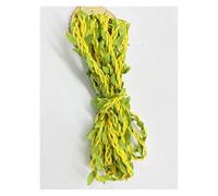 Le ruban de ruban, 5M bricolage chanvre corde feuille hessienne Jute ficelle toile de maison mariage décor chat griffoir Multi