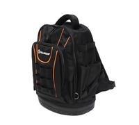 Le sac à dos Rollingdog Journeyman est spécialement conçu pour qu'un peintre organise et transporte des outils de peinture, notamment des pinceaux, un plateau, un chiffon,des couteaux à mastic et plus