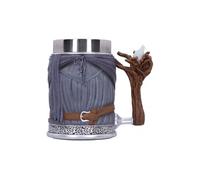 Nemesis Now Chope Gandalf Le Seigneur des Anneaux Gris 15,5 cm, Résine Grise, Produit sous licence officielle Le Seigneur des Anneaux, coulé dans la meilleure résine, habilement peinte à la main