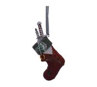 Nemesis Now Le Seigneur des Anneaux Frodon Ornement à Suspendre Chaussette 8,6 cm, Résine sous Licence Officielle Le Seigneur des Anneaux Ornement à Suspendre, coulé dans la Meilleure résine, Peint à