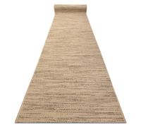 Le tapis de couloir SIZAL SION 5302 Mélange tissé à plat beige 100 cm 100x100 cm