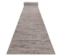 Le tapis de couloir SIZAL SION 5302 Mélange tissé à plat noir 80 cm 80x850 cm