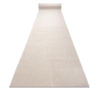 Le tapis de couloir SIZAL SION Mélange tissé à plat crème 80cm 80x190 cm