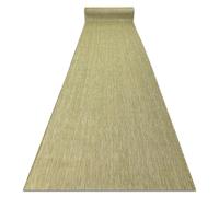 Le tapis de couloir SIZAL SION Mélange tissé à plat vert 150cm 150x100 cm