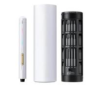 Le Tournevis Électrique Compatible Avec Fanttik E2, Couple À 5 Vitesses | Embouts Magnétiques En Acier S2,outil De Réparation Sans Fil Rechargeable Avec Lumière LED 50 Pièces(Snow White)