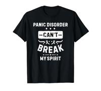 Le Trouble Panique ne Peut Pas briser Mon Esprit T-Shirt Graphique avec Valeur
