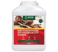 LE VRAI PRO MAISON Insecticide en poudre punaises de lit et acariens 250 g