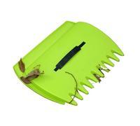 Leaf Scoops, Leaflet Claws Hand Rake Scoops, Debris Removal Gardening Tool, Idéal pour les soins d'automne Lawn Care, Flower Bed Maintenance, Outdoor Pool Area and Yard, 339 x 9,84 x 0,79 pouces