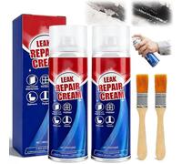 Leak Repair Cream, Spray Etancheite Exterieur, Hydrofuge Toiture Agent Anti Fuite éTanche, Spray D'éTanchéIté ImperméAble Pour RéParation Des Fuites Sur Mur Et Toits, Toilettes (écraser,2)