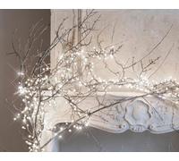 LEALIGHT blachere illumination Guirlande de Noël lumineuse Cherrylight - 9m - Intérieur/extérieur (Blanc pur)