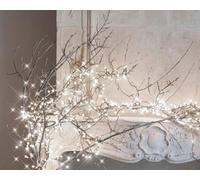 LEALIGHT blachere illumination Guirlande de Noël lumineuse Cherrylight - 9m - Intérieur/extérieur (Blanc pur flash)