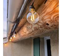 LEALIGHT blachere illumination Guirlande LED guinguette solaire ou secteur - 7,2 m