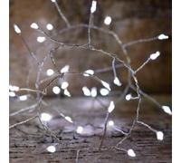 LEALIGHT blachere illumination Guirlande lumineuse MicroLED Grappe - 9m - Intérieur/extérieur (Blanc pur)