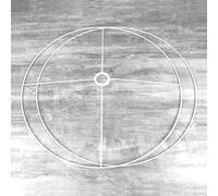 Lealoo Grand Set d'Ossature Diamètre 70 cm pour Suspension ou Abat-Jour, Anneaux Ronds Epoxy Blanc, pour Douille diam 40mm E27