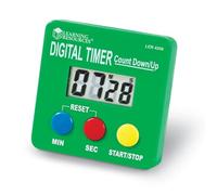 Learning Resources Minuteur décompteur et chronomètre numérique (Lot de 6)