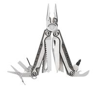 Leatherman Charge+ Outil Multifonction - 19 Outils Verrouillables pour le Camping et la Pêche - Acier Inoxydable avec Étui en Nylon
