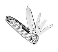 Leatherman Free T2 Outil Multifonction - 8-en-1 Outils avec Couteau, Aiguille et Tournevis - Ouverture Magnétique, Léger, Moins de 100g - Acier Inoxydable