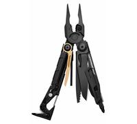 Leatherman LTG833093 MUT® BLACK, outil multifonctionnel, couleur noire, 16 fonctions, étui noir compatible MOLLE