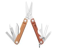 Leatherman Micra, Pumpkin Spice | Outil Multifonction en Acier Inoxydable avec Ciseaux et 9 Outils