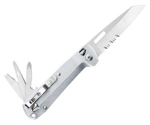 Leatherman Multitool Free K2 Silber (8x)