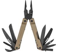 Leatherman Multitool Rebar Coyote avec étui en nylon (x17)