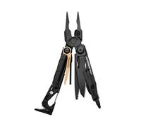 Leatherman Outil multifonction MUT 833093 – 16 fonctions – Noir, étui compatible MOLLE
