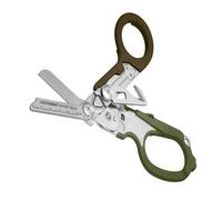 Leatherman Raptor Rescue, Forêt avec Étui Utilitaire | Ciseaux Pliants d'Intervention d'Urgence avec Coupe-sangle et Brise-Vitre