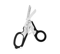 Leatherman Raptor Rescue, Noir avec Étui Molle | Ciseaux Pliants d'Intervention d'Urgence avec Coupe-sangle et Brise-Vitre