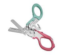 Leatherman Raptor Rescue, South Beach avec Étui Utilitaire | Ciseaux Pliants d'Intervention d'Urgence avec Coupe-sangle et Brise-Vitre