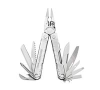 Leatherman Outil multifonction Rebar – 17 outils – Acier inoxydable – Étui nylon gris