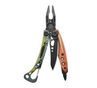 Leatherman Skeletool CX, Acier inoxydable, Aurora | Outil Multifonction 7-en-1 pour le Camping et la Survie