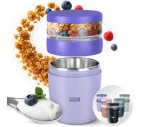 LEBENLANG Bol Pour Muesli À Emporter Avec Cuillère - 650ml