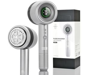 LEBENLANG Premium Rasoir Anti bouloche Rechargeable 4000mAh - 5 Modes | 3,5h d'autonomie I INCL. Lampe de Poche & Ecran LED I Anti-bouloche Vetement Enlever Peluche Vetement Anti-Bouloches Appareil