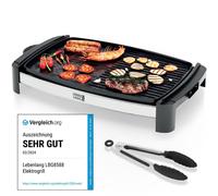 LEBENLANG Tischgrill électrique | 2000 Watt | Intérieur et extérieur