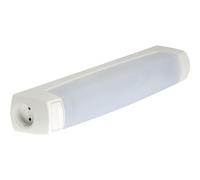 Lébénoïd 055318 Réglette, Diffuseur: Polycarbonate Opale, Blanc 9003