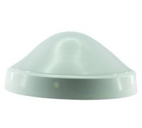 L'Ébénoïd EBE078664 Éclairage de Plafond Hublot Anti Vandale E27 Blanc 75 W