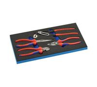 Module d'outils 4 pces.1/3-module Jeu de pinces KNIPEX