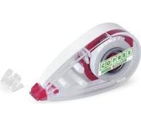 Lebez 8090 film/bande correcteur 7 m Rouge, Blanc