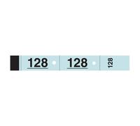 Lebon Vernay Bloc De 50 Tickets Vestiaire 3 X 20 Cm Bleu Lot De 20 (De 1 À 1000)