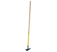 Leborgne, Binette 16 cm Manche Bois, Vert, Lame affûtée et trempée, Ergonomie, Manche extra-long de 150 cm pour prévenir du mal de dos, Outil 3 en 1 pour le potager, les massifs et le maraichage
